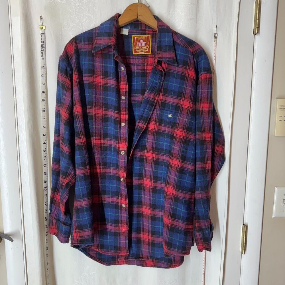 Vintage Louis Philippe Men's Flannel